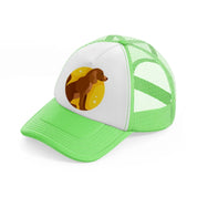 chinese zodiac (3) lime green trucker hat