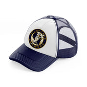 milwaukee brewers supporter-navy-blue-and-white-trucker-hat