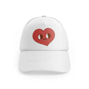 Heart Smiling Redwhitefront-view