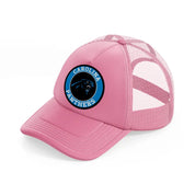 carolina panthers-pink-trucker-hat