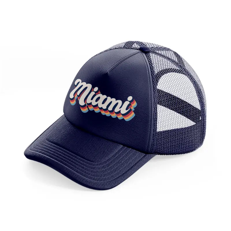 miami-navy-blue-trucker-hat