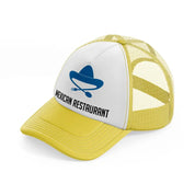 mexican restaurant-yellow-trucker-hat