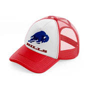 buffalo bills blue and white-red-and-white-trucker-hat