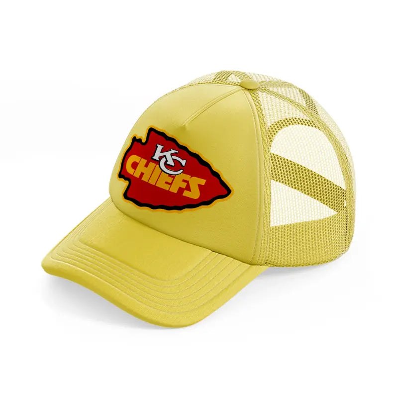kc chiefs-gold-trucker-hat