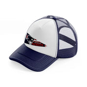 new england patriots flag-navy-blue-and-white-trucker-hat