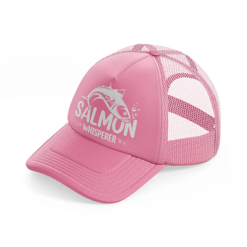 salmon whisper-pink-trucker-hat