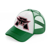 atlanta falcons emblem-green-and-white-trucker-hat