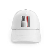 Baseball American Flag Greywhitefront-view