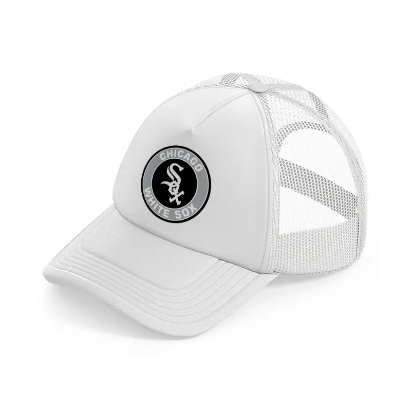 chicago white sox-white-trucker-hat