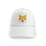 028-shiba inu-white-trucker-hat