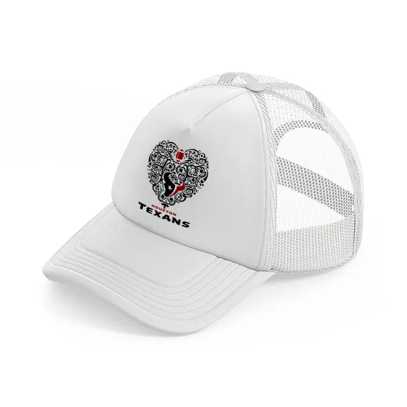 houston texans lover-white-trucker-hat