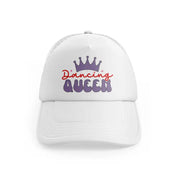 dancing queen white trucker hat