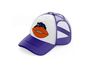 chicago bears ball-purple-trucker-hat