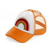 groovy shapes-04-orange-trucker-hat