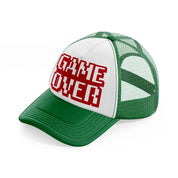 80s megabundle 21 green and white trucker hat