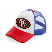 49ers logo-multicolor-trucker-hat