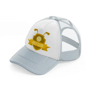 golf club golden-grey-trucker-hat