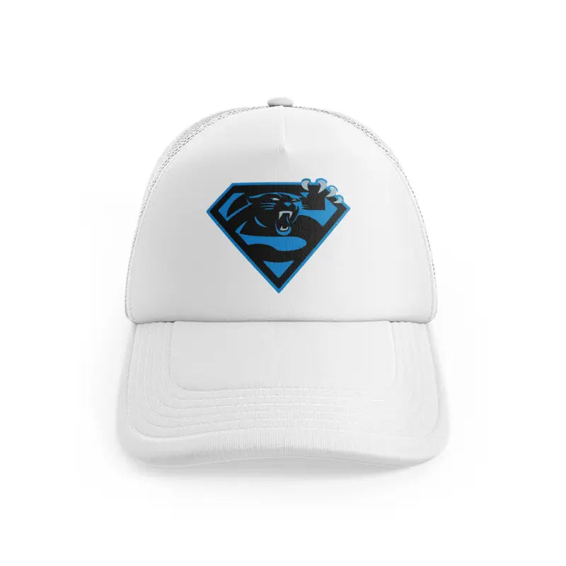 Carolina Panthers Superherowhitefront-view