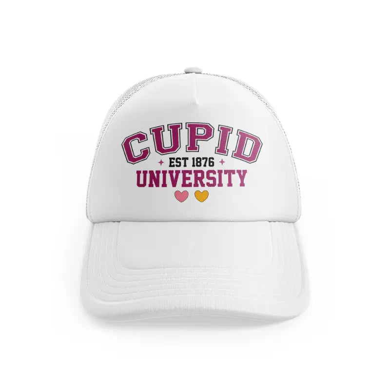 Cupid University Est 1876whitefront view