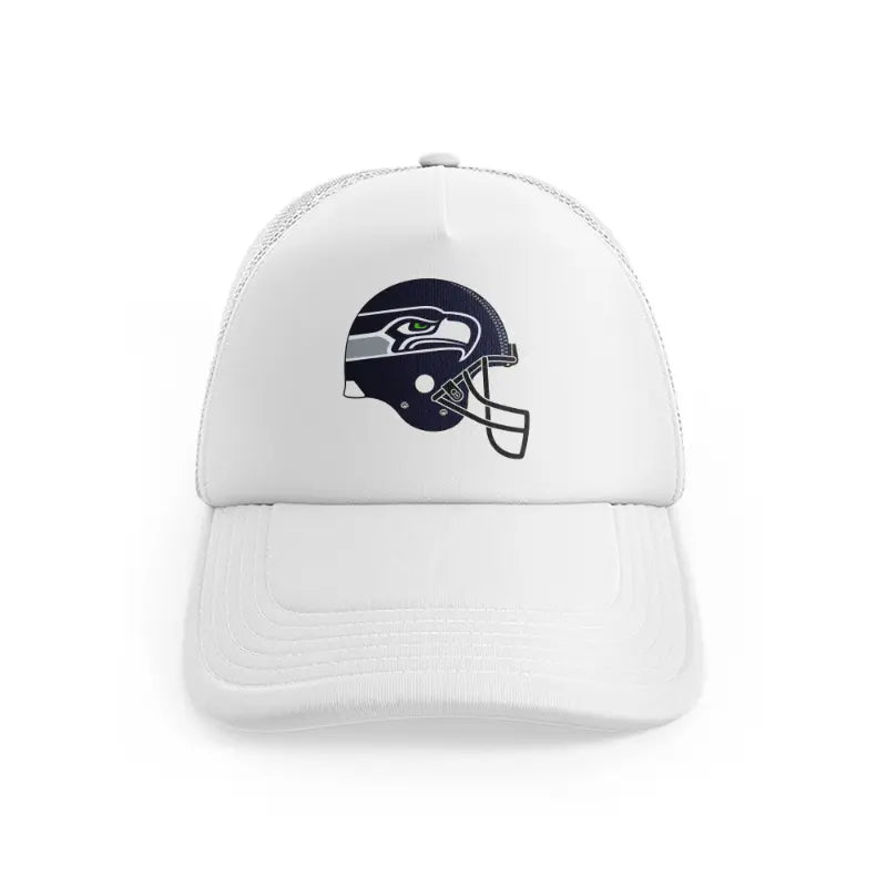 Seattle Seahawks Helmetwhitefront-view