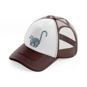 030-lemur-brown-trucker-hat