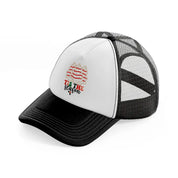 tis the season-black-and-white-trucker-hat