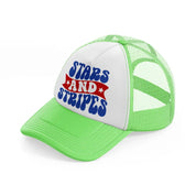 sstars and stripes-01-lime-green-trucker-hat