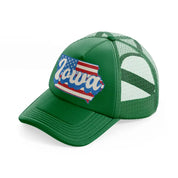 iowa flag green trucker hat