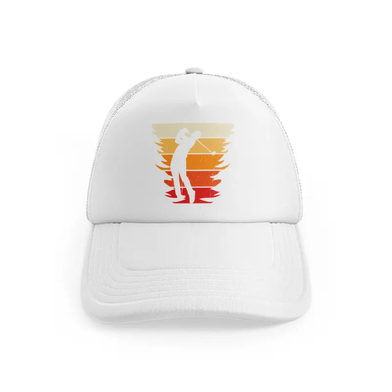 Golf Player Retrowhitefront-view