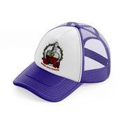 love potion brewed with passion purple trucker hat