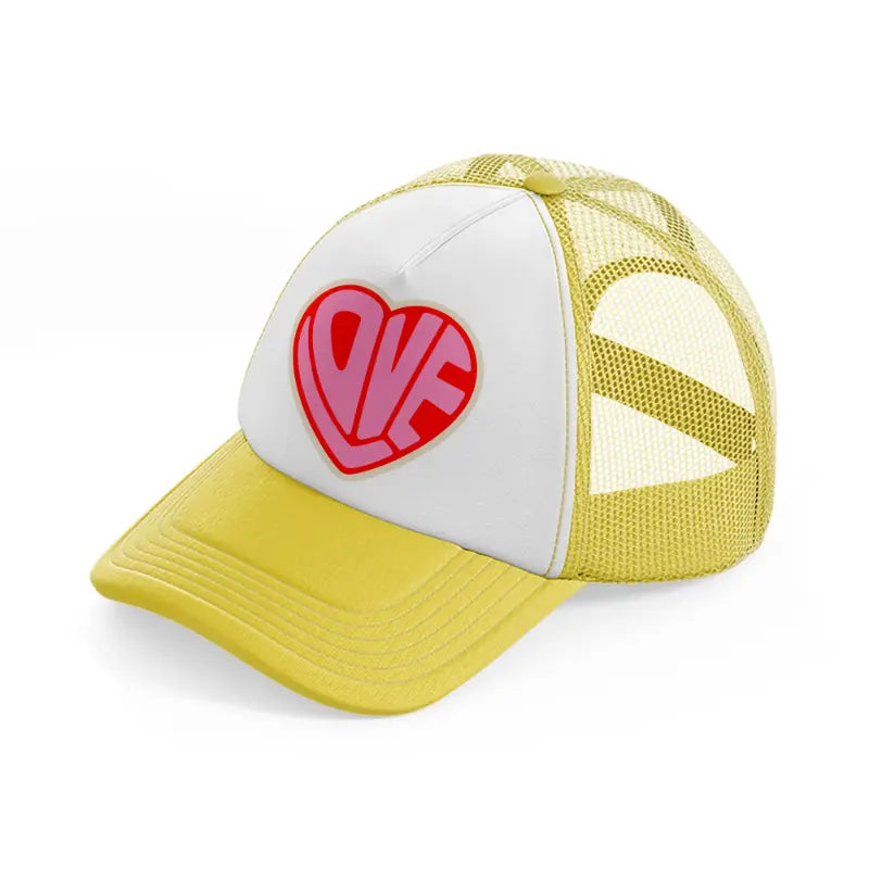 groovy-love-sentiments-gs-08-yellow-trucker-hat