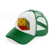 groovy elements-56-green-and-white-trucker-hat