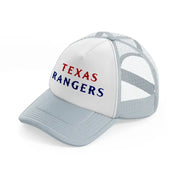 texas rangers classic-grey-trucker-hat