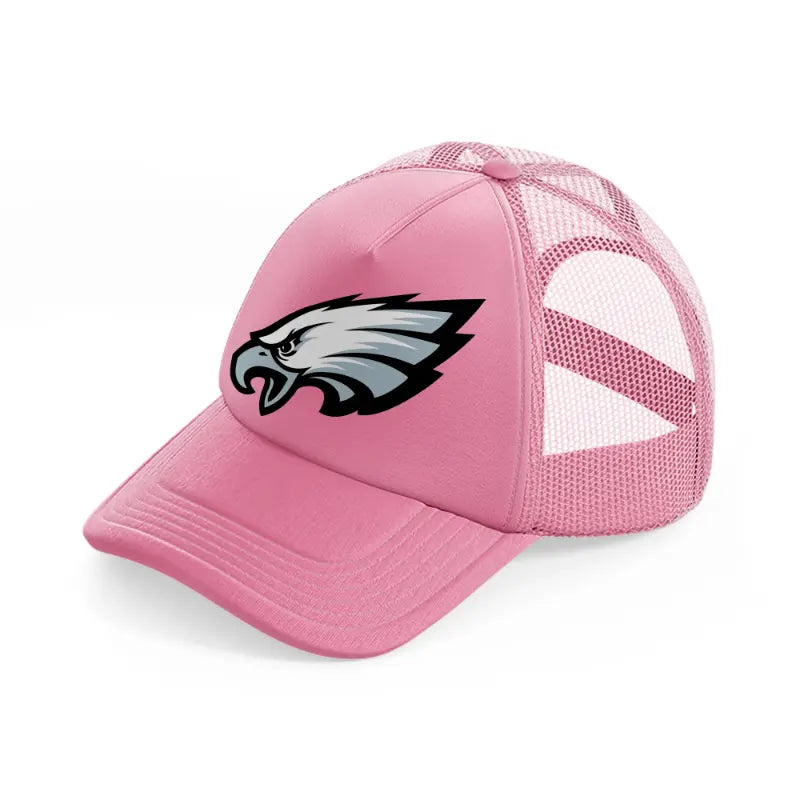philadelphia eagles emblem-pink-trucker-hat