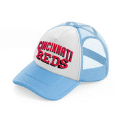 cincinnati reds 3d-sky-blue-trucker-hat