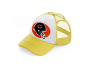 chicago bears helmet-yellow-trucker-hat