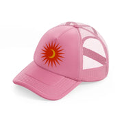 groovy-60s-retro-clipart-transparent-07-pink-trucker-hat