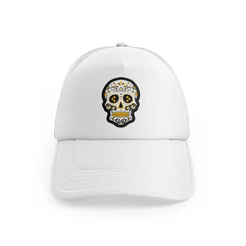 Pittsburgh Steelers Skullwhitefront-view