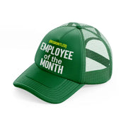 Employee Of The Month green Trucker Hat