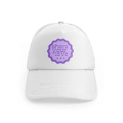 icon9 white trucker hat