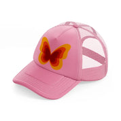 groovy 60s retro clipart transparent 35 pink trucker hat