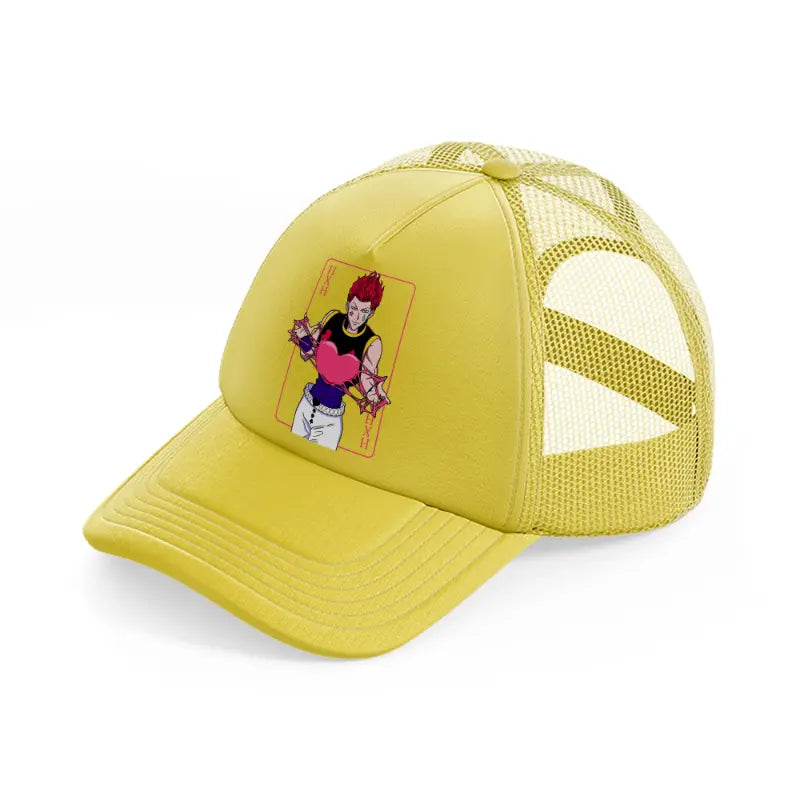 hisoka-gold-trucker-hat