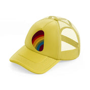 groovy shapes-28-gold-trucker-hat