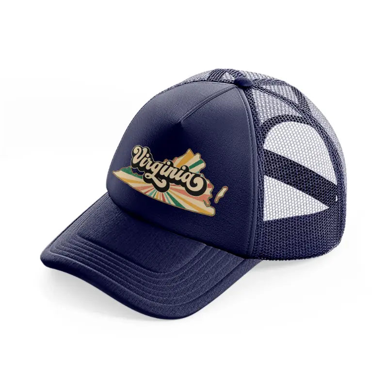 virginia-navy-blue-trucker-hat