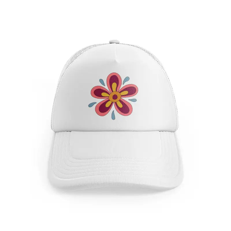 floral elements-11-white-trucker-hat