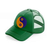 groovy 60s retro clipart transparent 11 green trucker hat