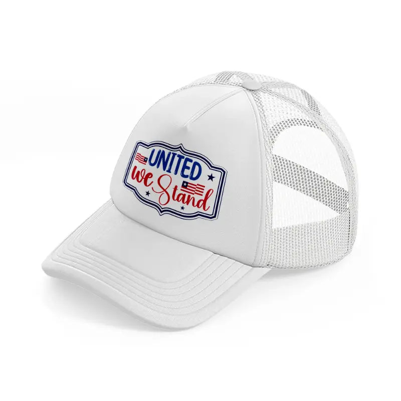 united we stand-01-white-trucker-hat