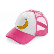 retro elements 43 neon pink trucker hat