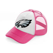 philadelphia eagles emblem-neon-pink-trucker-hat