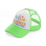 summer is a state of mind-lime-green-trucker-hat